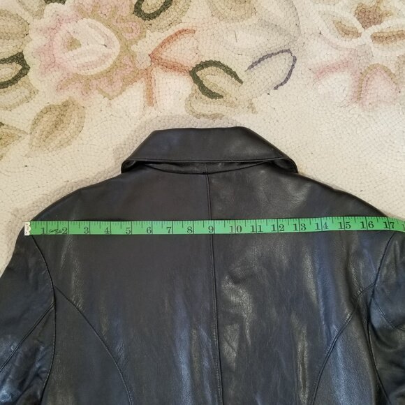 Wilsons Black Leather Jacket - Picture 7 of 16